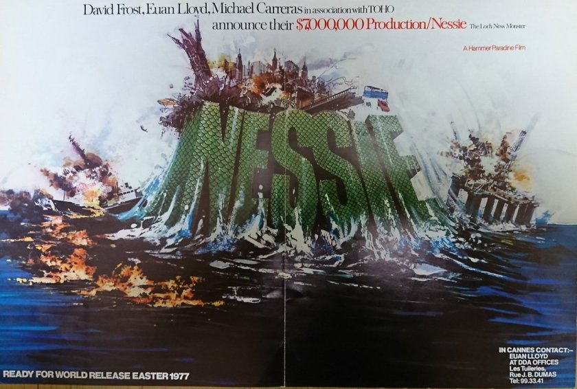 Advertisement for Nessie movie.