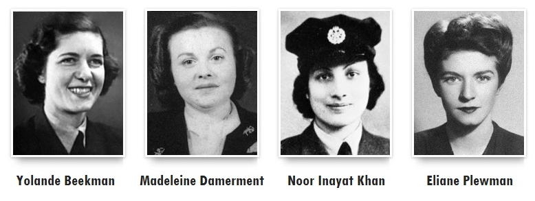 Four female SOE agents executed at Dachau